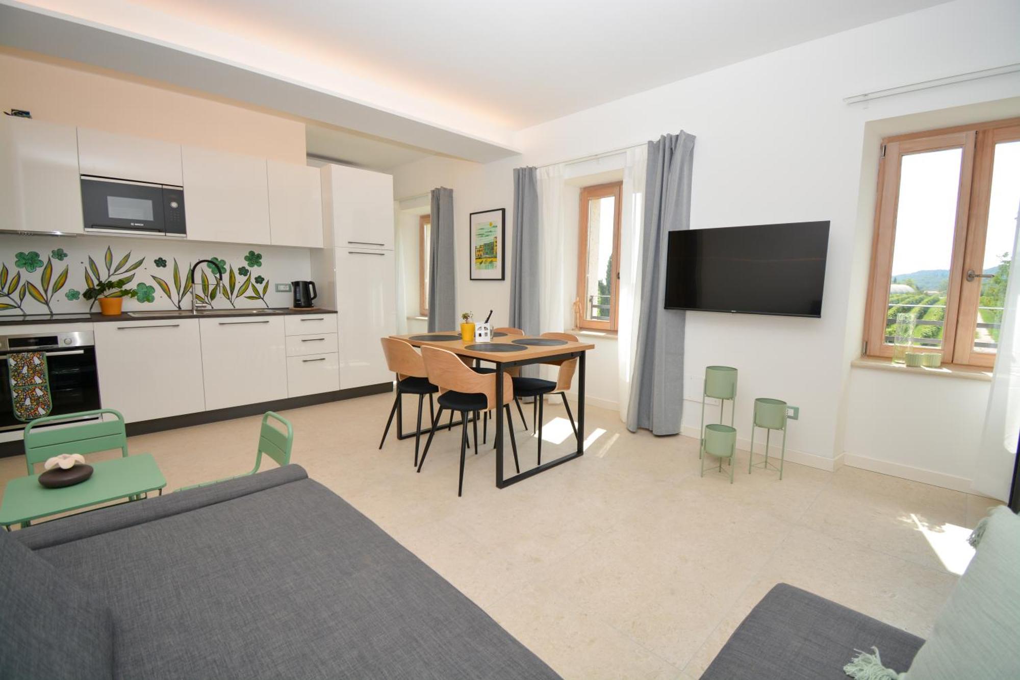 Residence Corte Bellebarbe Rivoli Veronese Esterno foto